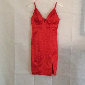 Guess red dress